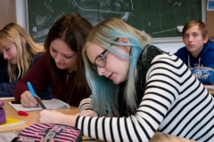 Eindrücke aus dem Mathe-Unterricht im 9. Jahrgang
