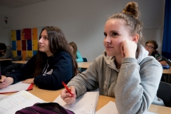 Eindrücke aus dem Mathe-Unterricht im 9. Jahrgang